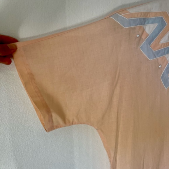 Vintage pink collared top - Picture 2 of 10